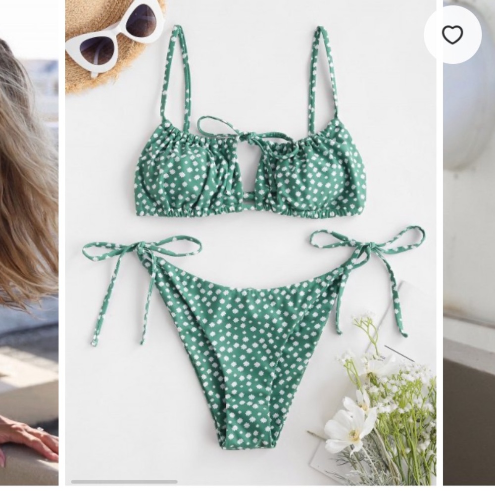 Zaful Floral Bikini